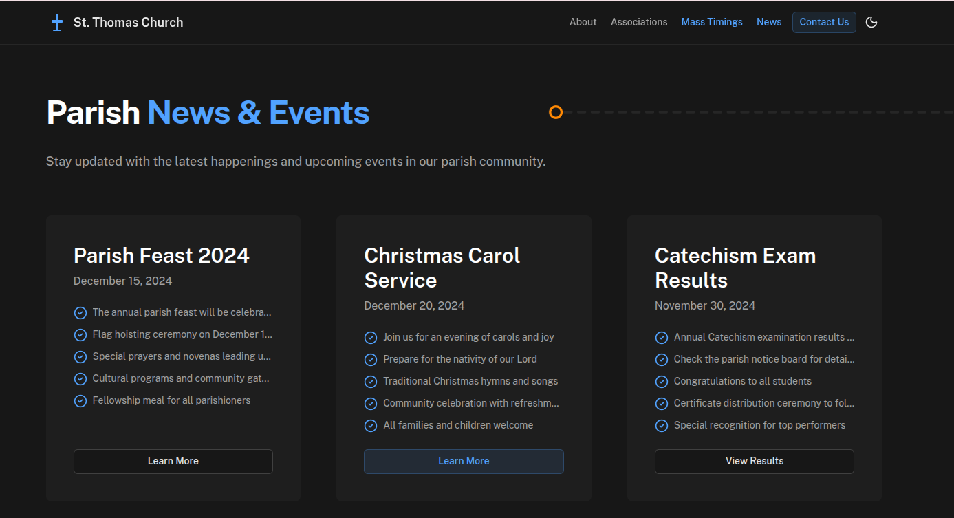 Church Management System